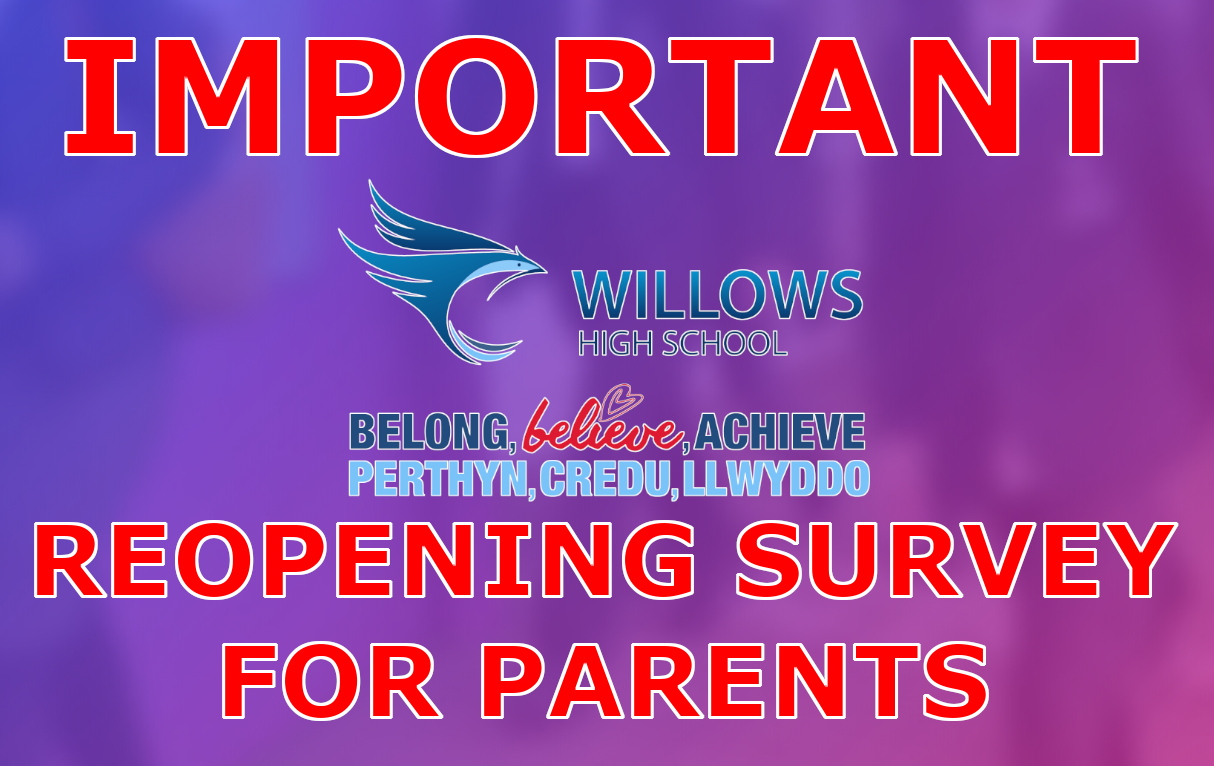 Reopening Survey for Parents
