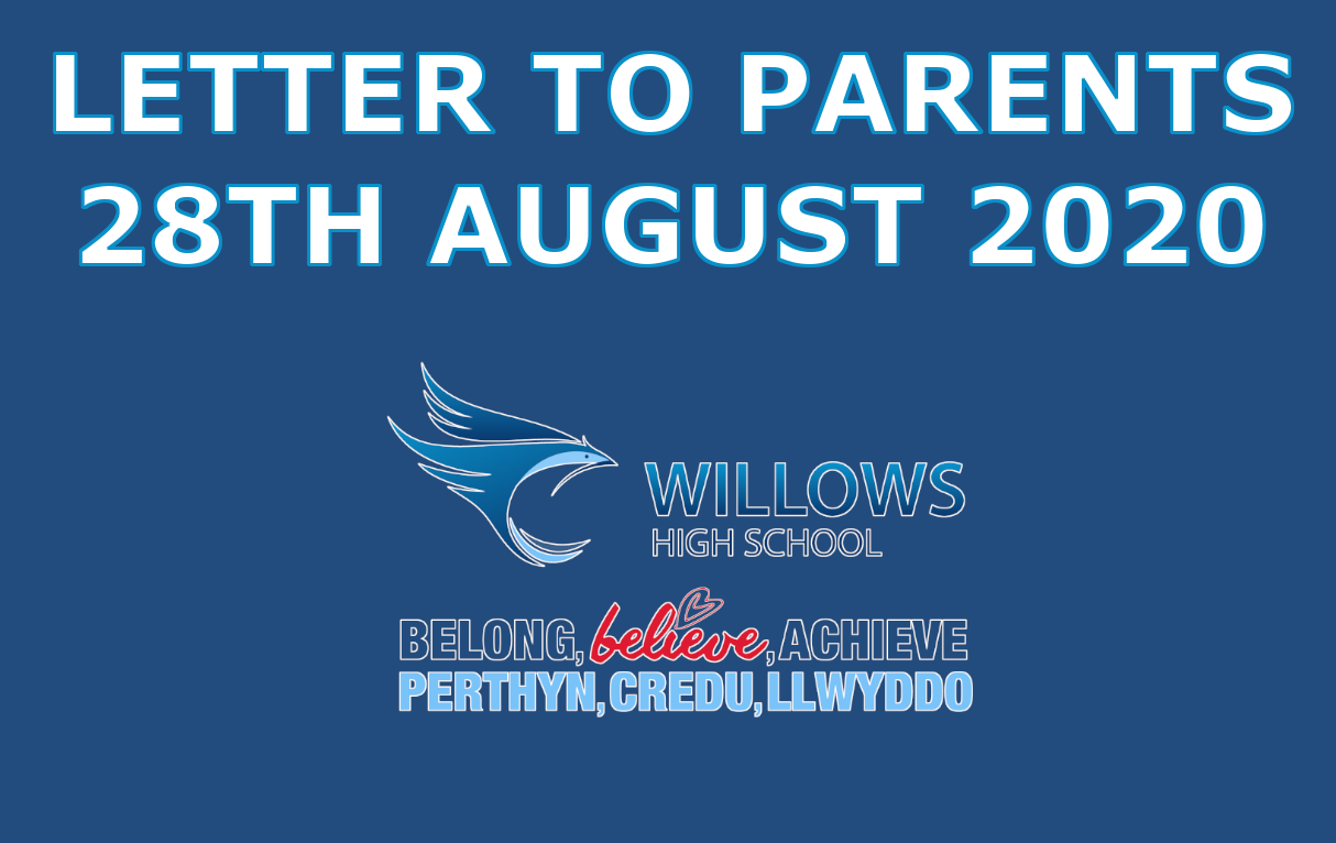 Letter to Parents 28/08/2020